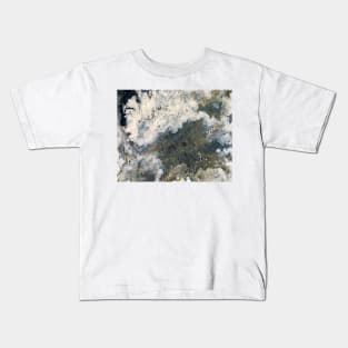 Acrylic Pour Turned Vector 2 Kids T-Shirt